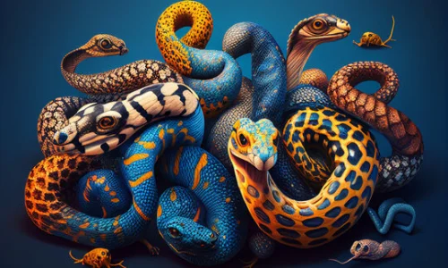 تعرف على أهم تفسيرات كبار المفسيرين لرؤية الوان الافاعي في المنام